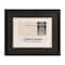 Black 8.5" x 11" Document Frame with Triple Mat by Studio Décor®